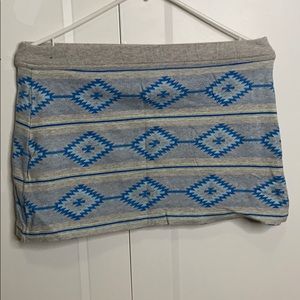 Hollister Aztec print skirt